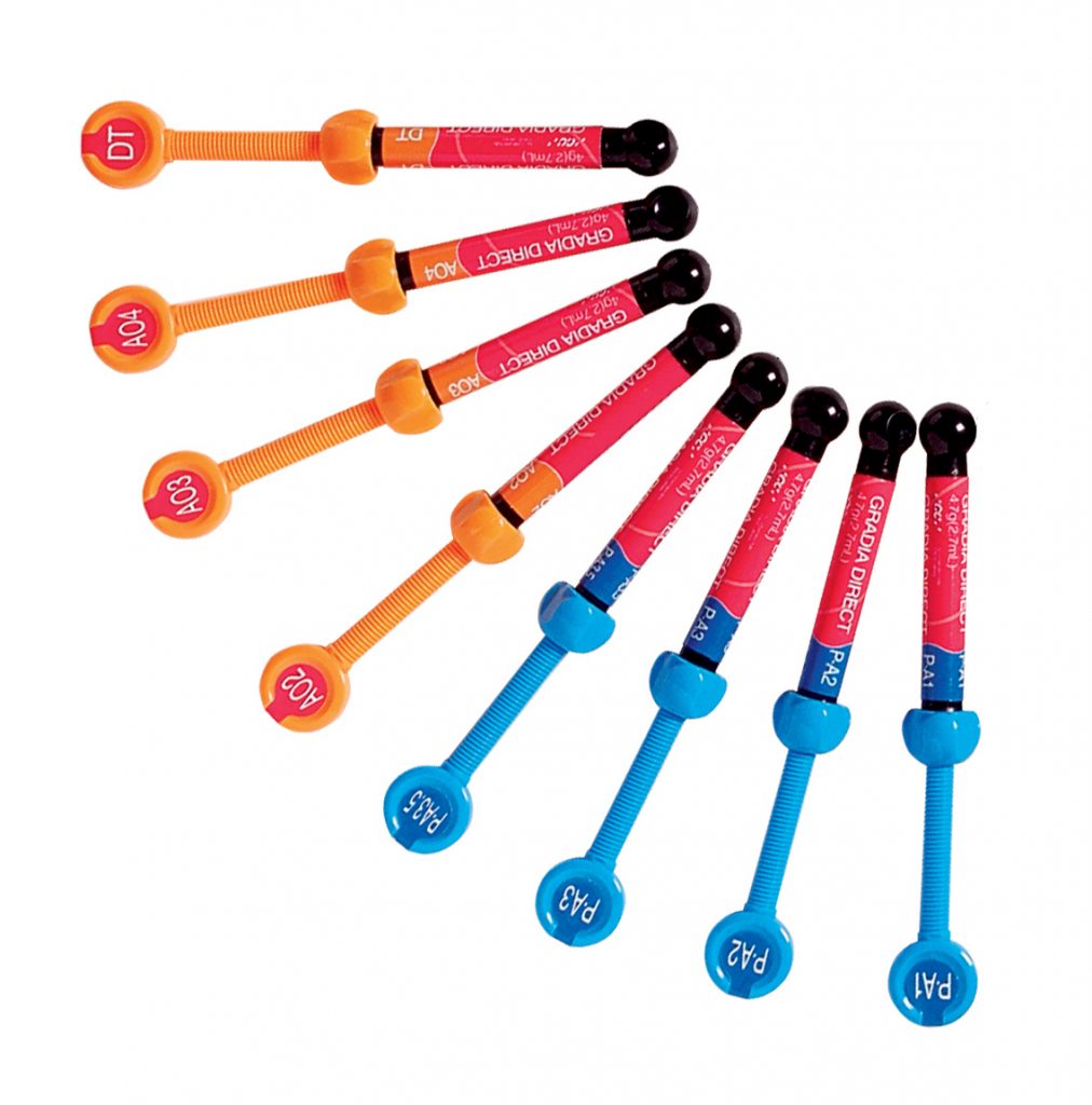 کامپوزیت گرادیا GC- Gradia Direct - دنتال وب شاپ